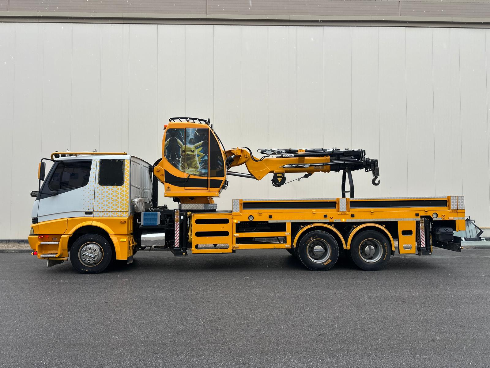 2024 MODEL 10 TON ÜÇEL MARKA YANA KATLANIR VİNÇ