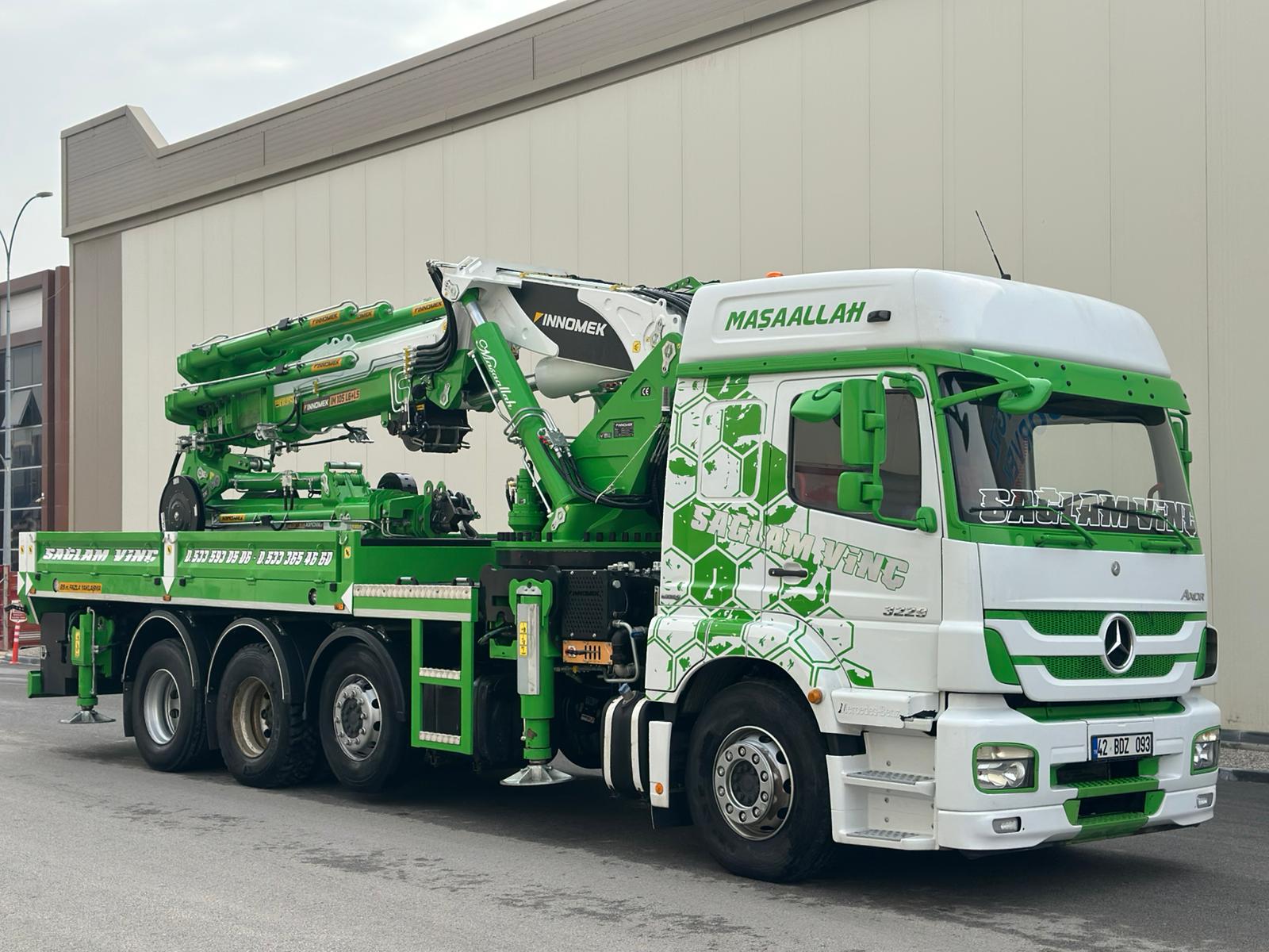 SIFIR 35 TON ÇİFT KIRMA UZAKTAN KUMANDALI FULL MAKİNE 2016 AXOR